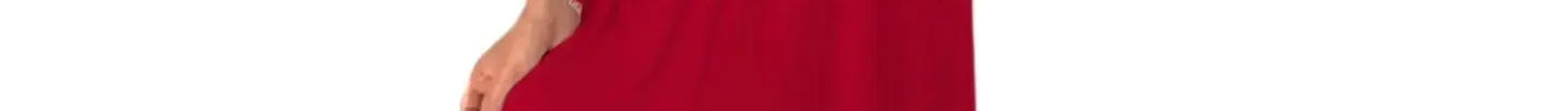 New Style Long-Sleeved V-Neck Solid Color Dress with Slits – Elegant & Chic Basic Casual