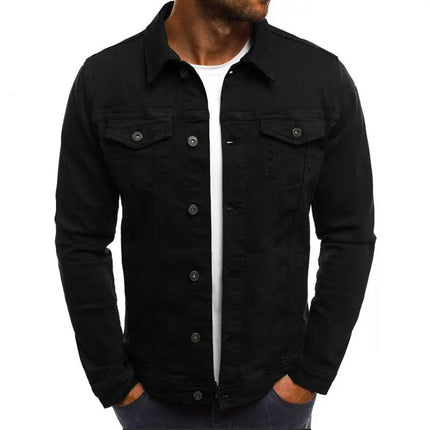 Casual Men's Denim Button Jacket Shirt - Stylish & Comfortable Alfra Retail 1