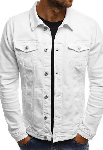 Casual Men's Denim Button Jacket Shirt - Stylish & Comfortable Alfra Retail 1