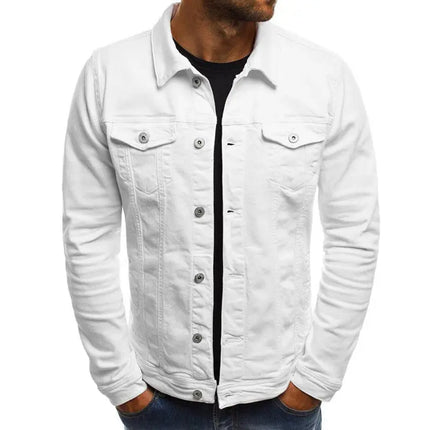 Casual Men's Denim Button Jacket Shirt - Stylish & Comfortable Alfra Retail 1