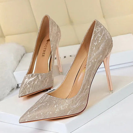 Champagne Main Wedding Bridal Shoes Wedding Shoes Alfra Retail 1