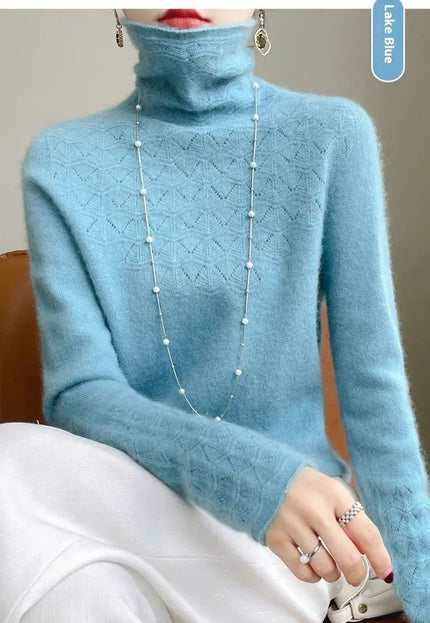 ❄️ Cozy Meets Chic with This Pile Collar Turtleneck Sweater – Perfect for Winter! 🧣✨ Alfra Retail 1