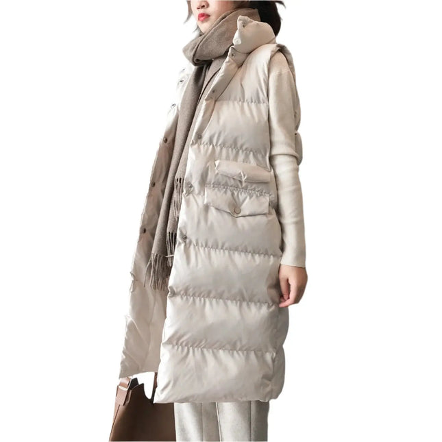✨ Effortless Style: Long Vest-Style Cardigan for Cozy, Chic Layering! 🧥💖 Alfra Retail 1