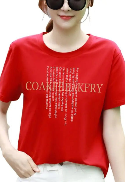 ✨ Effortless Style: Women's Loose Cotton T-Shirts – Perfect for Every Casual Look! 👕💖 Alfra Retail 1