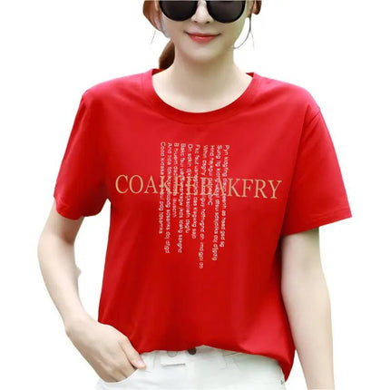 ✨ Effortless Style: Women's Loose Cotton T-Shirts – Perfect for Every Casual Look! 👕💖 Alfra Retail 1