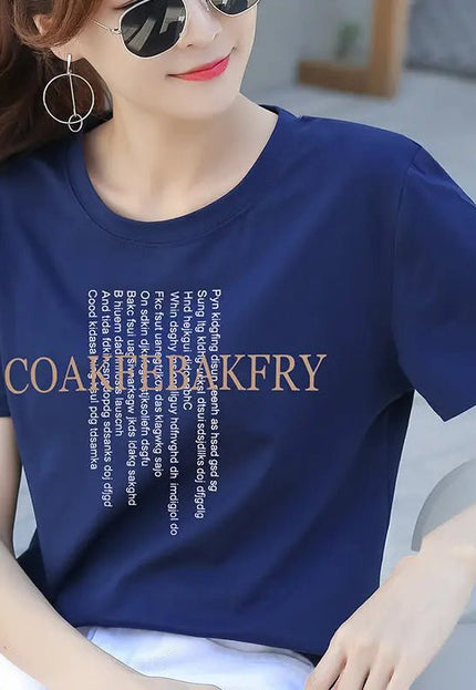 ✨ Effortless Style: Women's Loose Cotton T-Shirts – Perfect for Every Casual Look! 👕💖 Alfra Retail 1
