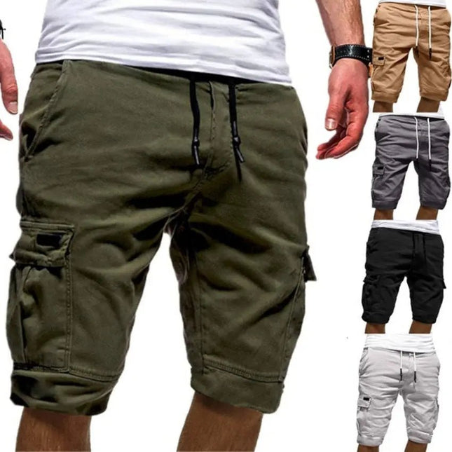 Men's Casual Jogger Shorts – Military Combat & Workout Gym Trousers for Summer Fashion Menswear Alfra Retail 1