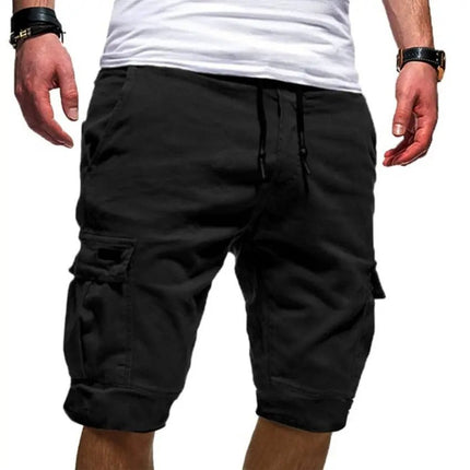 Men's Casual Jogger Shorts – Military Combat & Workout Gym Trousers for Summer Fashion Menswear Alfra Retail 1