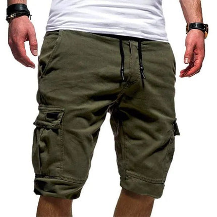 Men's Casual Jogger Shorts – Military Combat & Workout Gym Trousers for Summer Fashion Menswear Alfra Retail 1