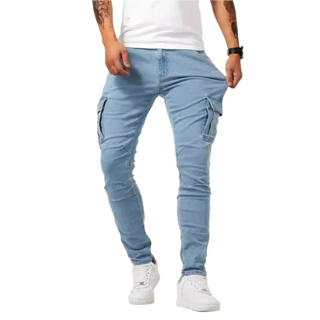 Men's Casual Multi-Bag Labor Protection Pants – Durable & Practical Workwear Alfra Retail 1