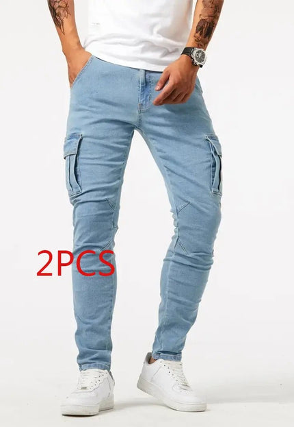 Men's Casual Multi-Bag Labor Protection Pants – Durable & Practical Workwear Alfra Retail 1