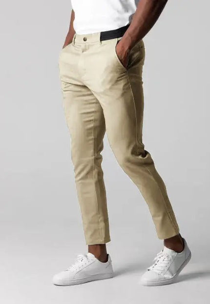Men's Cotton Trousers – Stylish & Versatile All-Match Business Casual Pants Alfra Retail 1