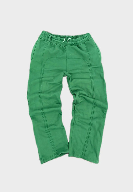 Men's Stretch Rope Sweatpants - Comfortable Casual Trousers Fashion Green Alfra Retail 1