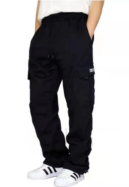 Men's Stretch Sweatpants - Elastic Waist Jogger Sports Pants with Drawstring Trousers Alfra Retail 1