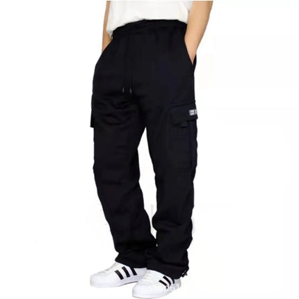 Men's Stretch Sweatpants - Elastic Waist Jogger Sports Pants with Drawstring Trousers Alfra Retail 1
