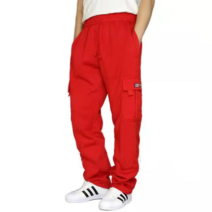 Men's Stretch Sweatpants - Elastic Waist Jogger Sports Pants with Drawstring Trousers Alfra Retail 1