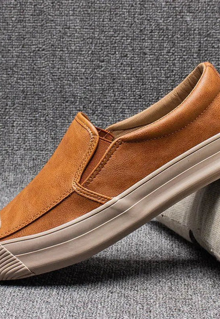 Mens Casual Leather Rubber Shoes Alfra Retail 1
