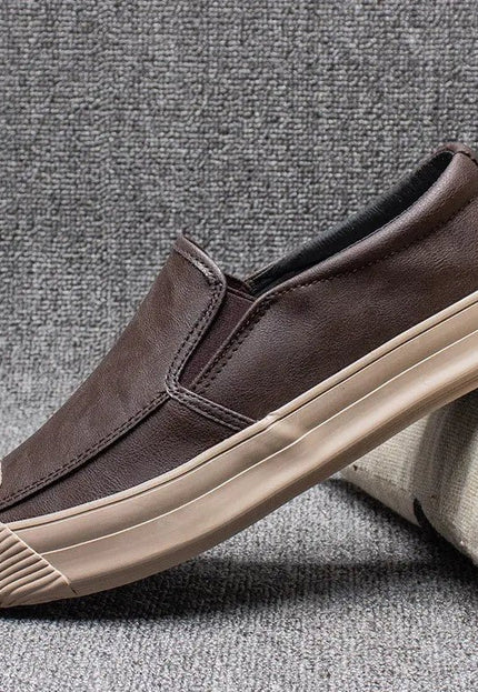 Mens Casual Leather Rubber Shoes Alfra Retail 1