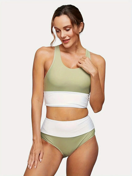 Plus Size Printed Zipper Bikini Swimsuit – Stylish & Comfortable Alfra Retail 1