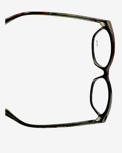 Christian Lacroix CL1087 Black Eyeglasses Color Accent Frame 53-14-140