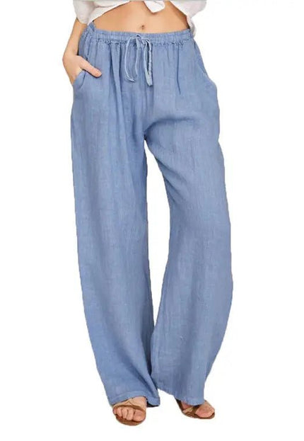 Soft Casual Jogger Pants for Women – Elastic Waist, Drawstring, and Pockets for Summer Comfort Alfra Retail 1