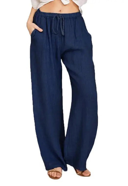 Soft Casual Jogger Pants for Women – Elastic Waist, Drawstring, and Pockets for Summer Comfort Alfra Retail 1