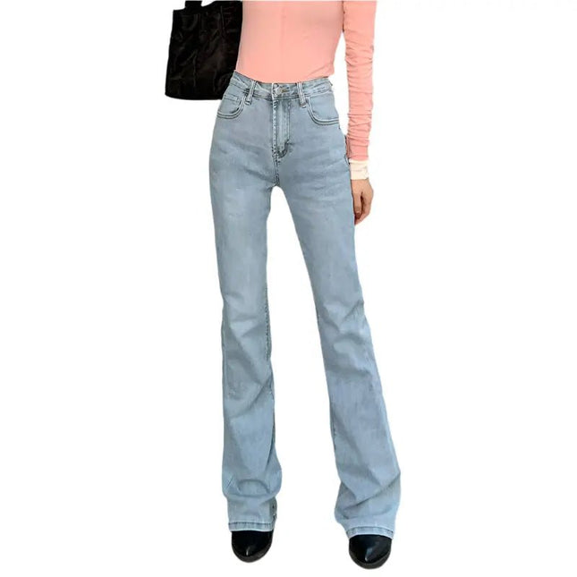 Stretch High Waist Bootcut Jeans for Women – Flattering & Comfortable Denim Alfra Retail 1