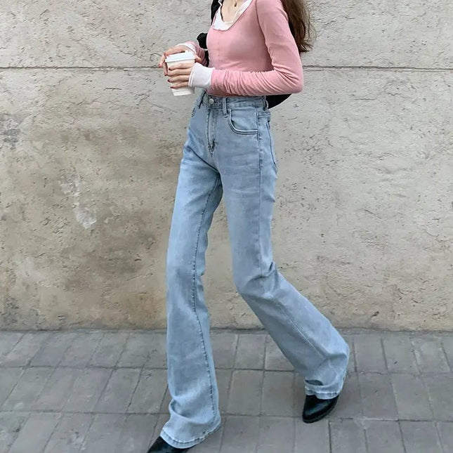Stretch High Waist Bootcut Jeans for Women – Flattering & Comfortable Denim Alfra Retail 1