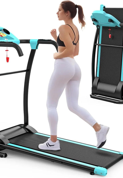 Walking Pad With Handle Bar, Foldable Treadmill 2.5HP Treadmill Under Desk 300 Lbs Capacity 2-in-1 Walking Treadmill Pad With Remote Controller For Home Office Alfra Retail 1