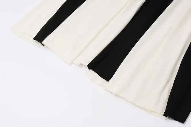 Women's Fashion Color Contrast Sling Dress – Trendy & Stylish Summer Outfit Alfra Retail 1