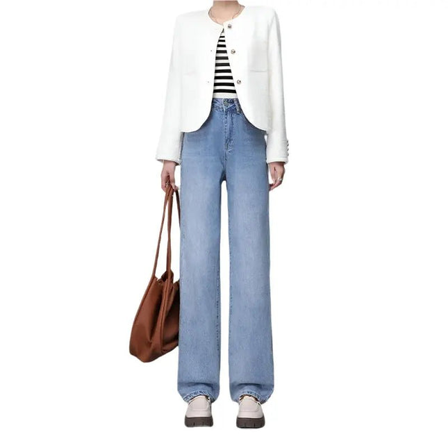 Women's Tall Narrow Wide-Leg Jeans – Trendy & Comfortable Denim Alfra Retail 1