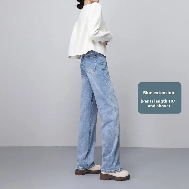 Women's Tall Narrow Wide-Leg Jeans – Trendy & Comfortable Denim Alfra Retail 1