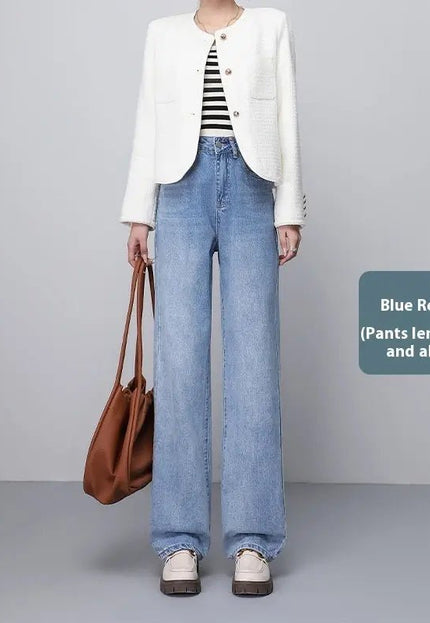 Women's Tall Narrow Wide-Leg Jeans – Trendy & Comfortable Denim Alfra Retail 1